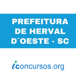 Prefeitura de Herval d’Oeste – SC abre inscrições para dois novos Processos Seletivos!